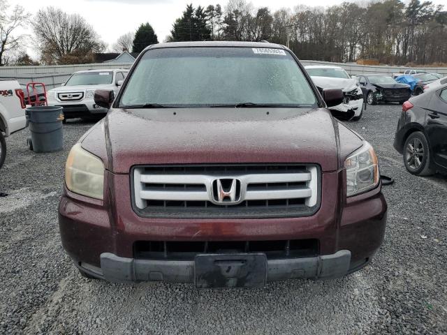 5FNYF28208B022452 - 2008 HONDA PILOT VP BURGUNDY photo 5