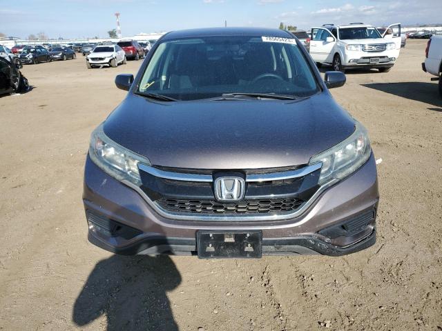 3CZRM3H33FG712979 - 2015 HONDA CR-V LX BROWN photo 5