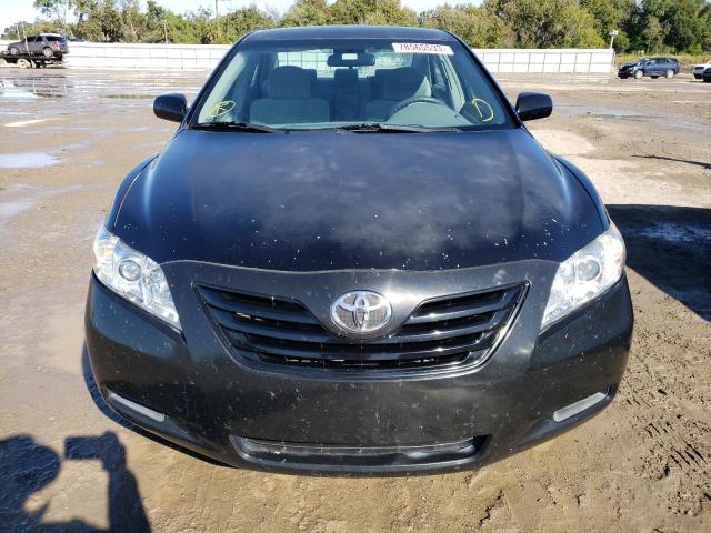 4T1BE46K97U031675 - 2007 TOYOTA CAMRY CE BLACK photo 5