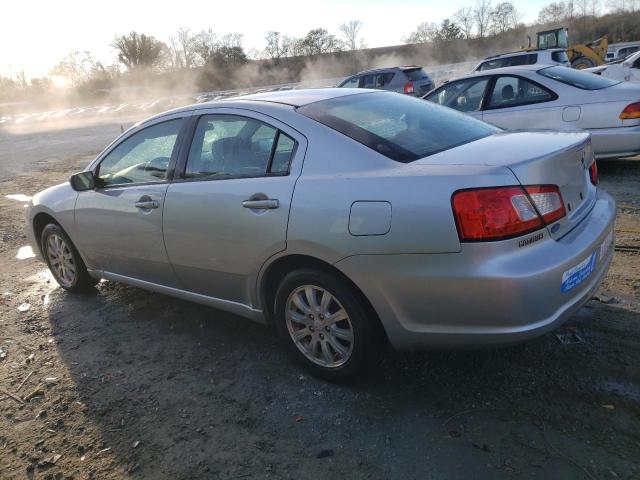 4A3AB36F29E010179 - 2009 MITSUBISHI GALANT ES SILVER photo 2