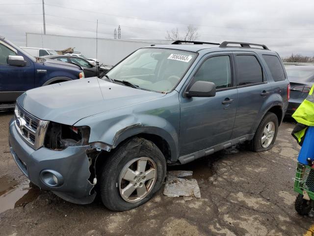 1FMCU0D74AKD39063 - 2010 FORD ESCAPE XLT BLUE photo 1