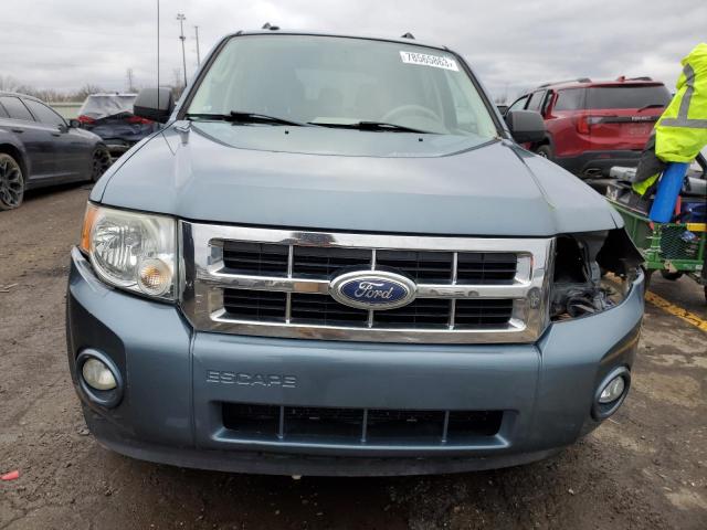 1FMCU0D74AKD39063 - 2010 FORD ESCAPE XLT BLUE photo 5