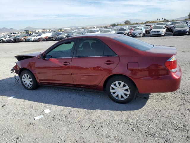 4T1BE32K06U111204 - 2006 TOYOTA CAMRY LE RED photo 2