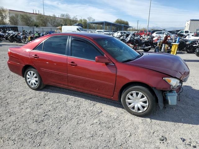 4T1BE32K06U111204 - 2006 TOYOTA CAMRY LE RED photo 4