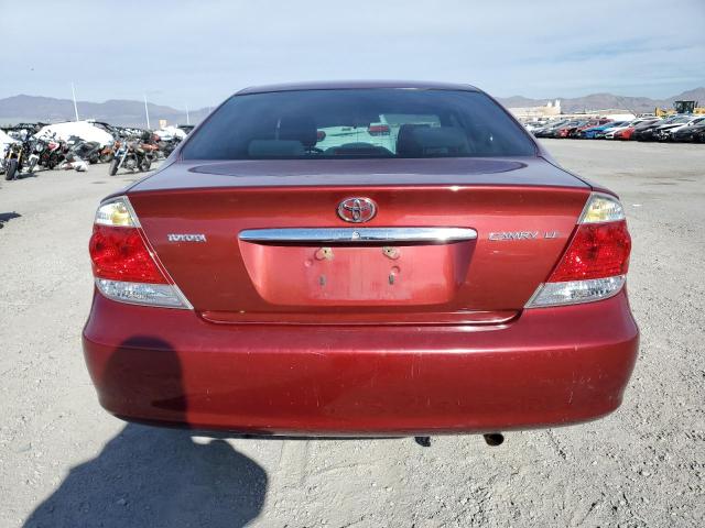 4T1BE32K06U111204 - 2006 TOYOTA CAMRY LE RED photo 6