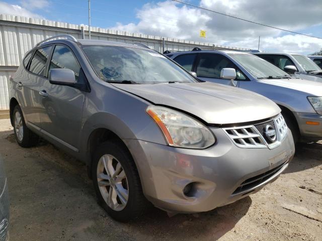 JN8AS5MT0CW301874 - 2012 NISSAN ROGUE S GRAY photo 4