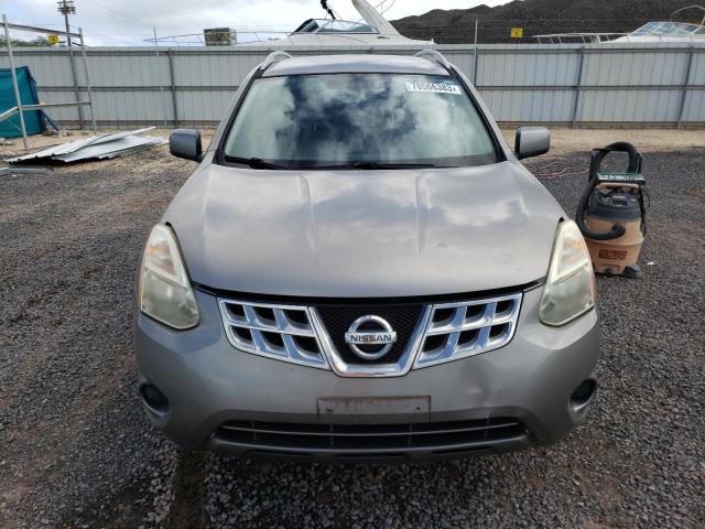 JN8AS5MT0CW301874 - 2012 NISSAN ROGUE S GRAY photo 5