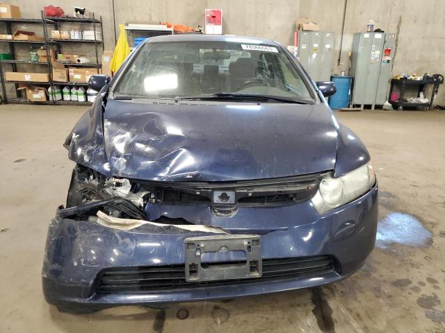 1HGFA16887L013390 - 2007 HONDA CIVIC EX BLUE photo 5