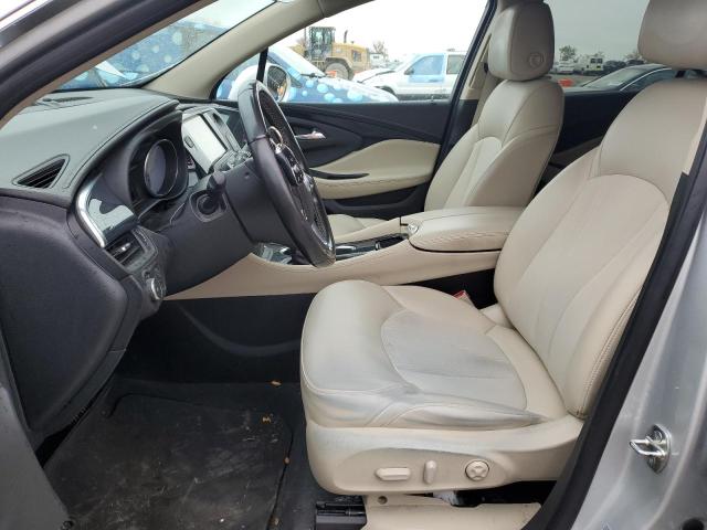 LRBFXCSA6HD118554 - 2017 BUICK ENVISION PREFERRED ვერცხლისფერი ფოტო 7