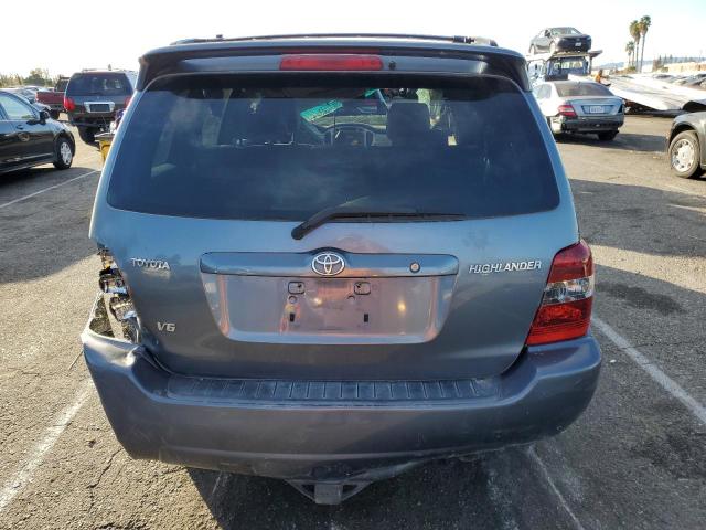 JTEDP21A650053806 - 2005 TOYOTA HIGHLANDER LIMITED GRAY photo 6