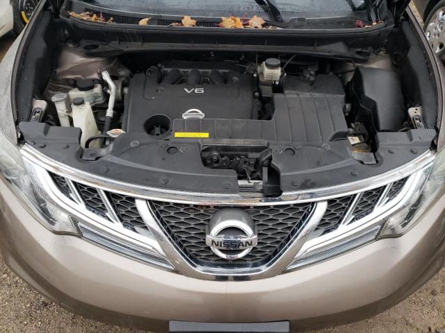 JN8AZ1MW7DW320616 - 2013 NISSAN MURANO S BROWN photo 12