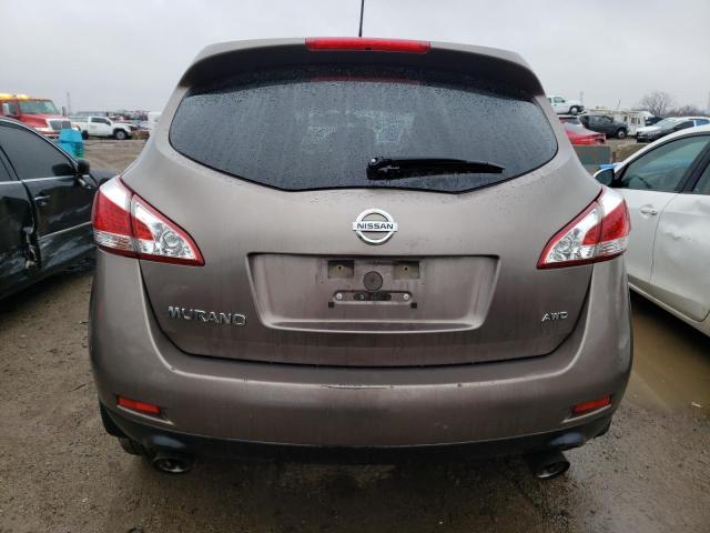 JN8AZ1MW7DW320616 - 2013 NISSAN MURANO S BROWN photo 6