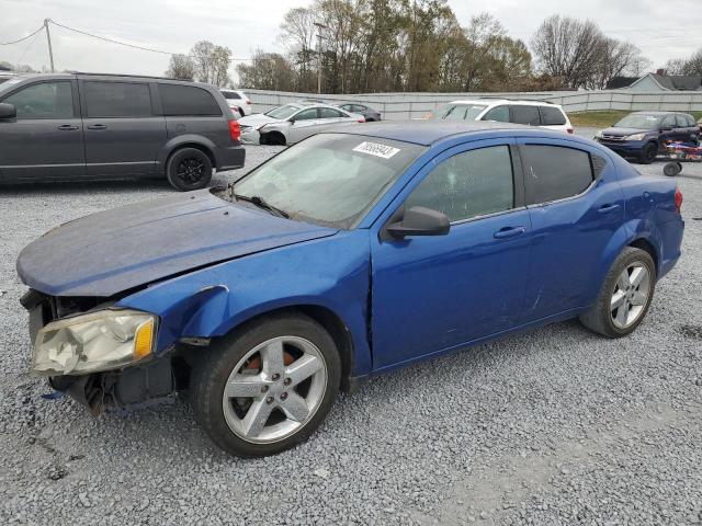 1C3CDZAB8DN725171 - 2013 DODGE AVENGER SE BLUE photo 1