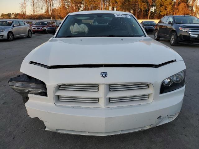 2B3KA43H17H709123 - 2007 DODGE CHARGER SE WHITE photo 5