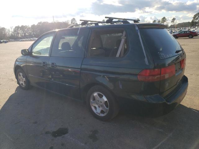 2HKRL186XXH547917 - 1999 HONDA ODYSSEY EX GREEN photo 2