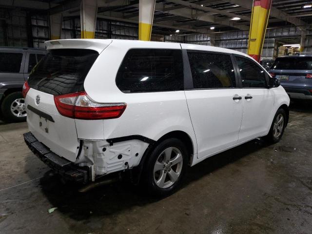 5TDZK3DC6FS628514 - 2015 TOYOTA SIENNA WHITE photo 3