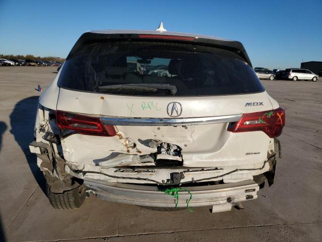 5FRYD4H44GB061299 - 2016 ACURA MDX TECHNOLOGY WHITE photo 6