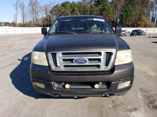 1FTRX14W95FA53775 - 2005 FORD F150 GRAY photo 5