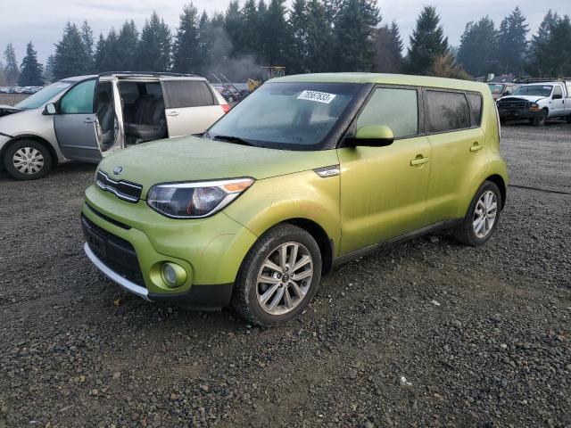 KNDJP3A51H7884237 - 2017 KIA SOUL + GREEN photo 1