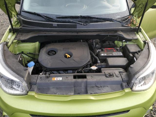 KNDJP3A51H7884237 - 2017 KIA SOUL + GREEN photo 11