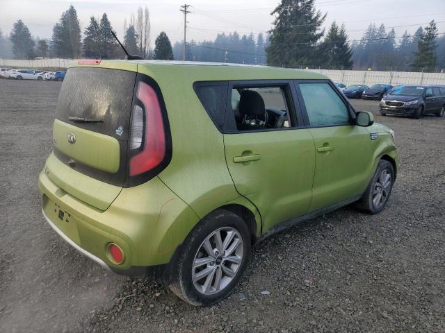 KNDJP3A51H7884237 - 2017 KIA SOUL + GREEN photo 3