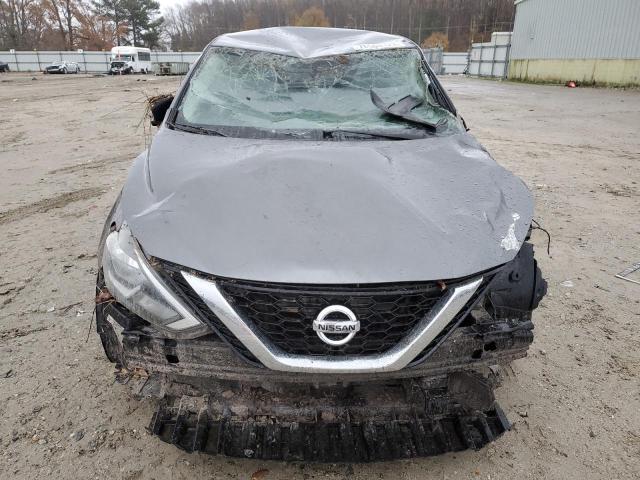 3N1AB7AP2KY347053 - 2019 NISSAN SENTRA S GRAY photo 5