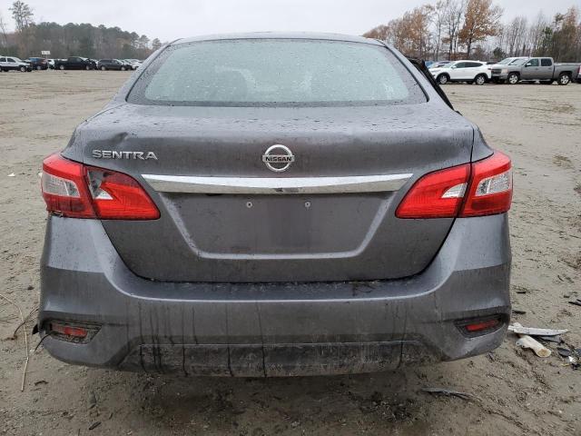 3N1AB7AP2KY347053 - 2019 NISSAN SENTRA S GRAY photo 6