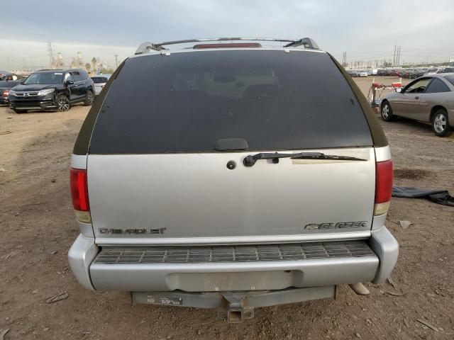 1GNCS18W9S2186660 - 1995 CHEVROLET BLAZER SILVER photo 6