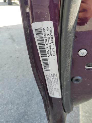 2C3CDZFJ9MH635536 - 2021 DODGE CHALLENGER R/T SCAT PACK PURPLE photo 13