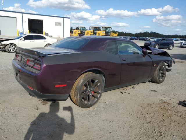 2C3CDZFJ9MH635536 - 2021 DODGE CHALLENGER R/T SCAT PACK PURPLE photo 3