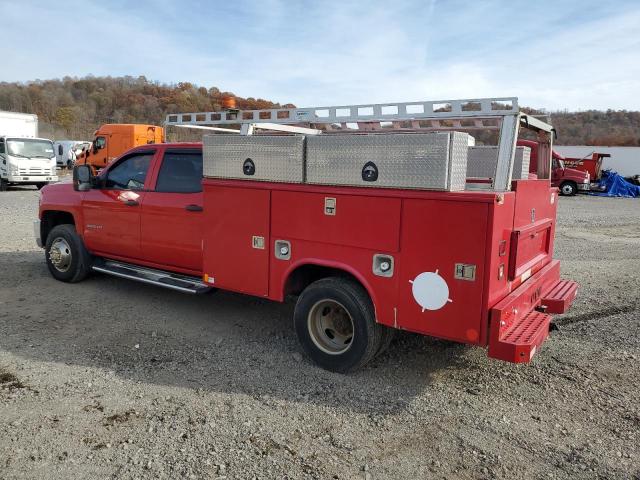 1GB4CYC83FF656454 - 2015 CHEVROLET SILVERADO C3500 RED photo 2