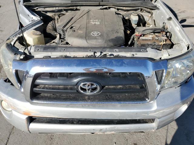 5TEJU62N15Z135385 - 2005 TOYOTA TACOMA DOUBLE CAB PRERUNNER SILVER photo 11