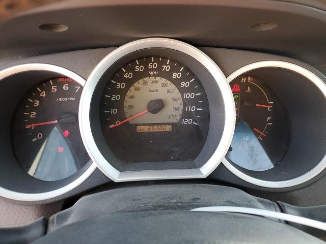 5TEJU62N15Z135385 - 2005 TOYOTA TACOMA DOUBLE CAB PRERUNNER SILVER photo 9