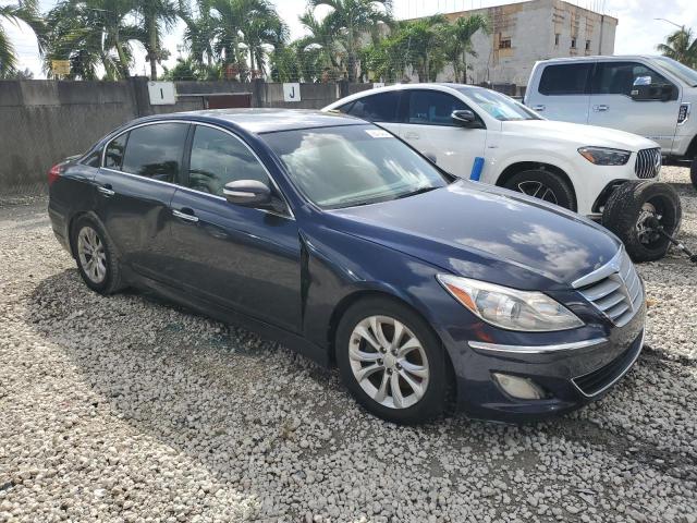 KMHGC4DD2DU212631 - 2013 HYUNDAI GENESIS 3.8L BLUE photo 4