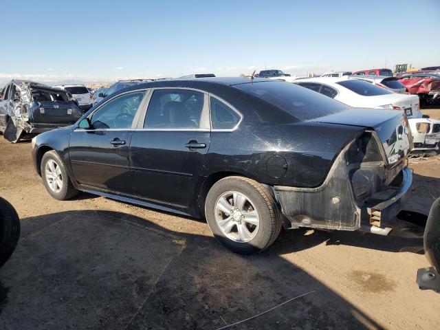 2G1WF5E36D1258129 - 2013 CHEVROLET IMPALA LS BLACK photo 2