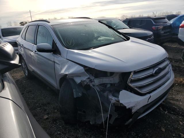 2FMTK3J81FBB52675 - 2015 FORD EDGE SEL WHITE photo 4