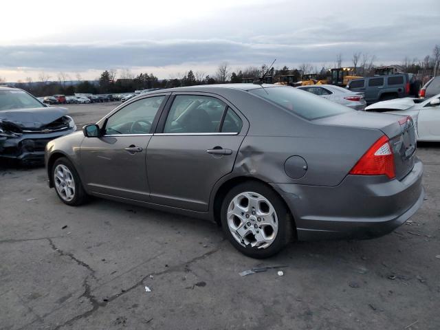 3FAHP0HA8AR386668 - 2010 FORD FUSION SE GRAY photo 2