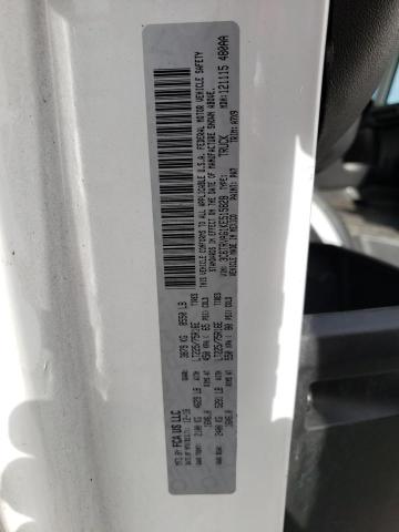 3C6TRVAG1KE515828 - 2019 RAM PROMASTER 1500 STANDARD WHITE photo 14