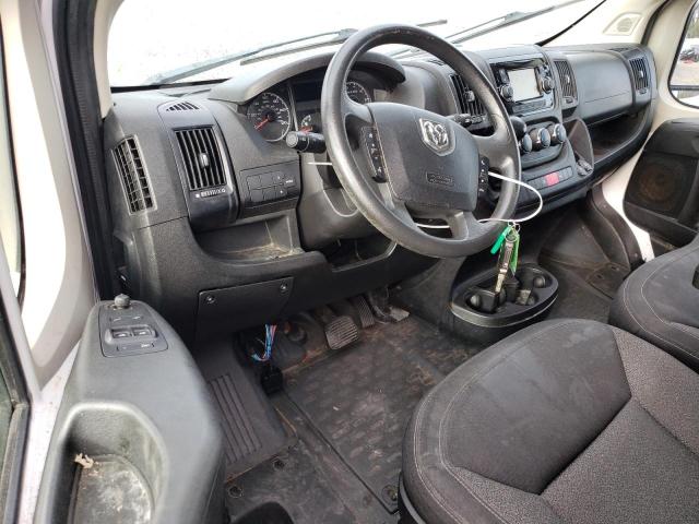 3C6TRVAG1KE515828 - 2019 RAM PROMASTER 1500 STANDARD WHITE photo 8