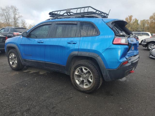 1C4PJMBX0KD169282 - 2019 JEEP CHEROKEE TRAILHAWK BLUE photo 2