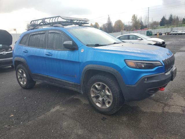 1C4PJMBX0KD169282 - 2019 JEEP CHEROKEE TRAILHAWK BLUE photo 4