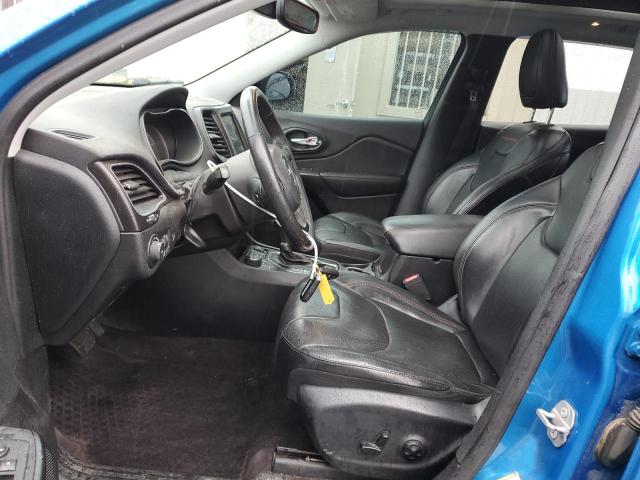 1C4PJMBX0KD169282 - 2019 JEEP CHEROKEE TRAILHAWK BLUE photo 7