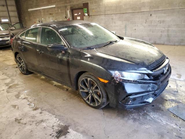2HGFC2F87KH515541 - 2019 HONDA CIVIC SPORT შავი ფოტო 4