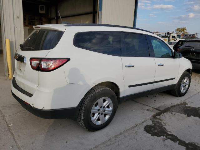 1GNKRFKD4HJ100262 - 2017 CHEVROLET TRAVERSE LS WHITE photo 3