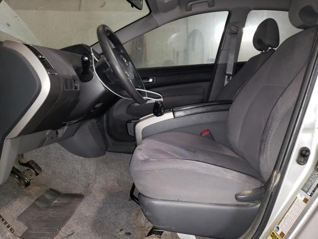 JTDKB20U483343194 - 2008 TOYOTA PRIUS SILVER photo 7