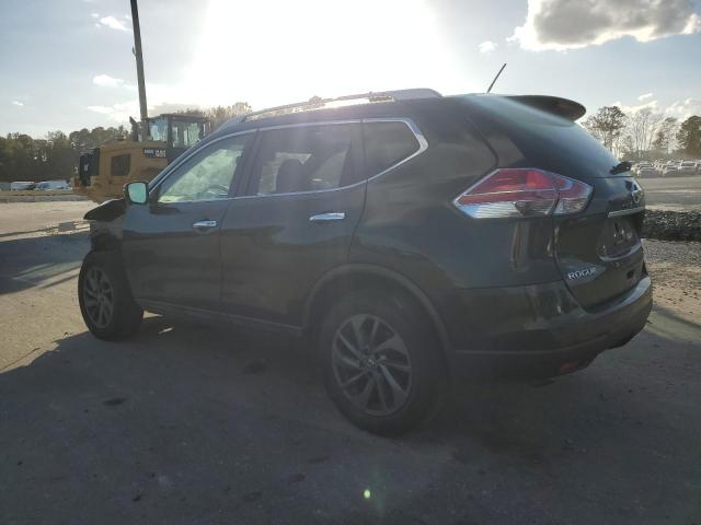 5N1AT2MV4GC784667 - 2016 NISSAN ROGUE S BROWN photo 2