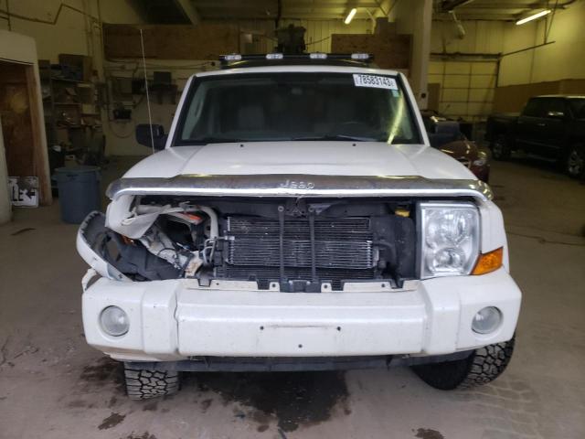 1J8HG582X6C164924 - 2006 JEEP COMMANDER LIMITED WHITE photo 5