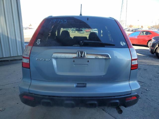 5J6RE48538L009814 - 2008 HONDA CR-V EX BLUE photo 6