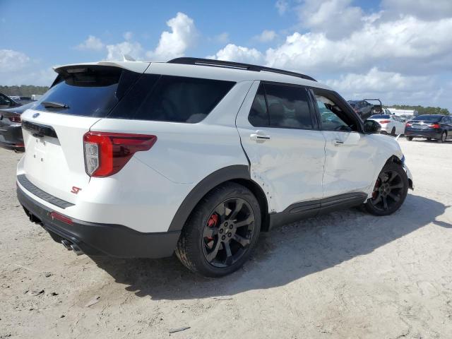 1FM5K8GC7PGC42585 - 2023 FORD EXPLORER ST WHITE photo 3