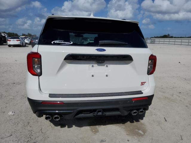 1FM5K8GC7PGC42585 - 2023 FORD EXPLORER ST WHITE photo 6